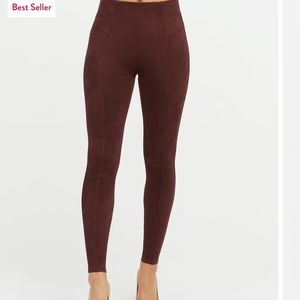Spanx Faux Suede Leggings